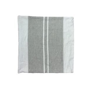 Restoration Hardware Belgian Linen Throw Pillow Sham Pillowcase Zip Cream Beige